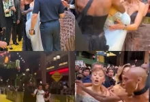 Ariana Grande vive terror en premiere de Wicked 2