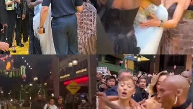 Ariana Grande vive terror en premiere de Wicked 2 por fans que se cuela Ariana Grande vive terror en premiere de Wicked 2