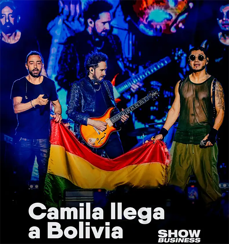 Camila Conquista Bolivia con Noches Inolvidables de Baladas Camila Conquista Bolivia con Noches Inolvidables de Baladas