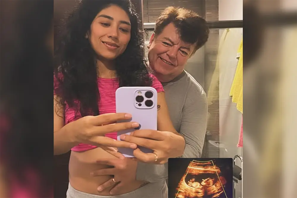 Edwin Castellanos y Leslie Tarqui anuncian que están esperando a su primer bebé Edwin Castellanos y Leslie Tarqui anuncian que estan esperando a su primer bebe