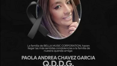 Fallece Paola Chávez García, reconocida promotora de conciertos Fallece Paola Chavez Garcia reconocida promotora de conciertos