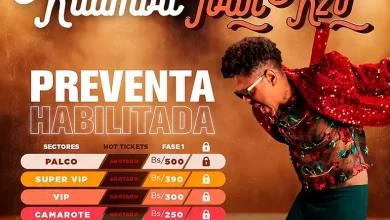 Kalimba ya esta en Bolivia con su Gira K20 Kalimba ya esta en Bolivia con su Gira K20