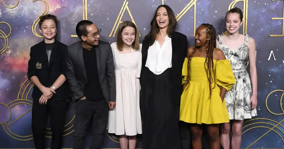 Los hijos de Brad Pitt No quieren verlo ni en pintura Los hijos de Brad Pitt No quieren verlo