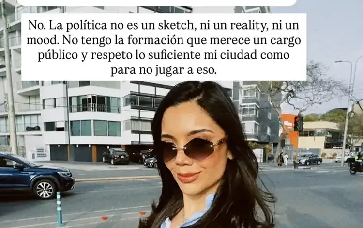 Maria Rene Pomacusi rechaza la politica