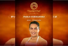 Pablo Fernandez en MasterChef Celebrity