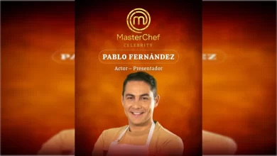 Pablo Fernandez en MasterChef Celebrity