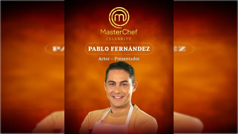 Pablo Fernández en MasterChef Celebrity: El gran salto a la cocina Pablo Fernandez en MasterChef Celebrity