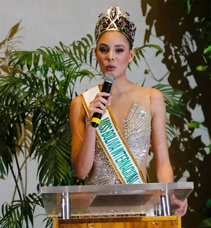 Paola Guzmán, la Miss Bolivia Internacional 2025, se prepara para brillar en el certamen de belleza más prestigioso del mundo Paola Guzman la Miss Bolivia Internacional 2025