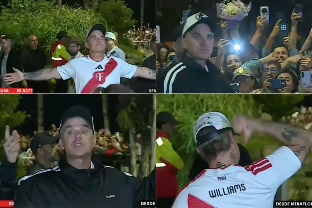 Robbie Williams en Lima: No lo dejaron cantar Robbie Williams en Lima No lo dejaron cantar