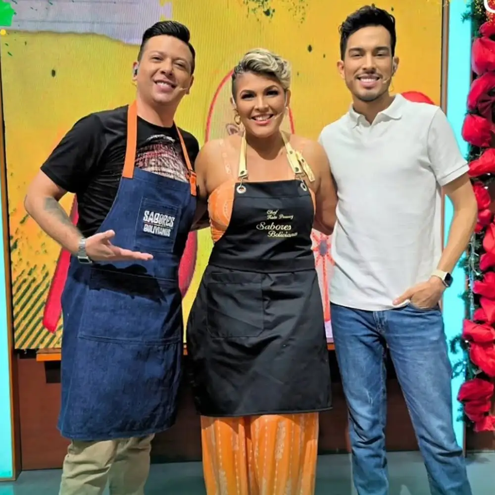 Sabores Bolivianos Estrena Chef Katerine Peruccy Llega a Red Uno Sabores Bolivianos Estrena Chef