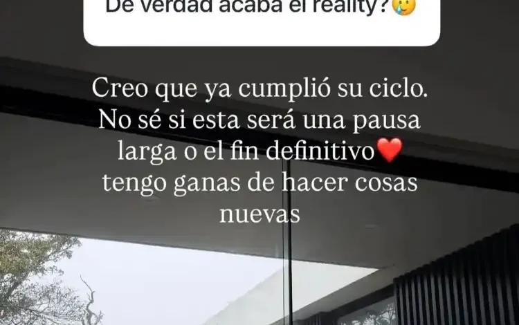 Se acabo el Reality de Maria Rene Pomacusi