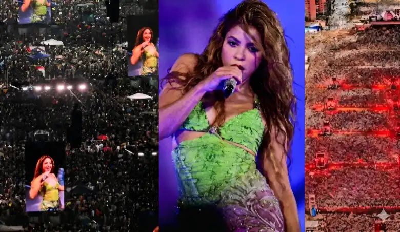 Shakira en Brasil reúne mas de 2 Millones de Personas en Copacabana Shakira en Brasil reune mas de 2 Millones