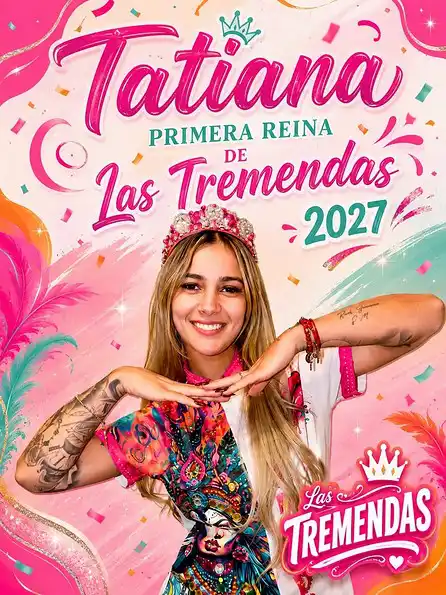 Tatiana Marset es la nueva reina de comparsa "Las Tremendas" Tatiana Marset Reina del Carnaval de Santa Cruz