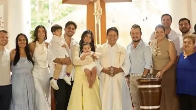 Anabel Angus y Marco Antelo unidos en bautizo de su hijo anabel angus marco antelo unidos bautizo hijo